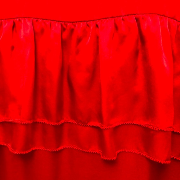 Massimo Duti Red Dress Size 10 - Picture 13 of 16